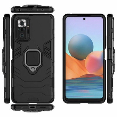 Купить чохол-накладка armor magnet для xiaomi redmi note 10 pro - black онлайн