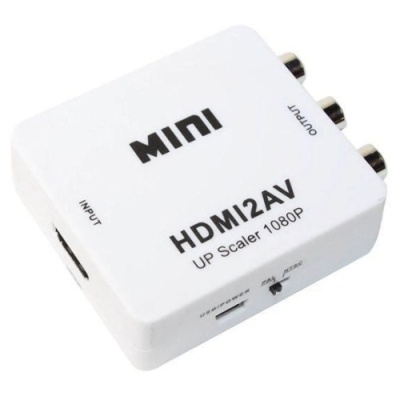 конвертер hdmi to av (білий) 