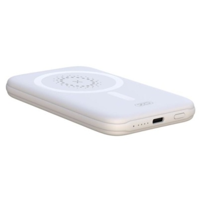 додаткова батарея power bank xo pr153 pd20w magnetic wireless 15w type-c 5000mah (білий) 