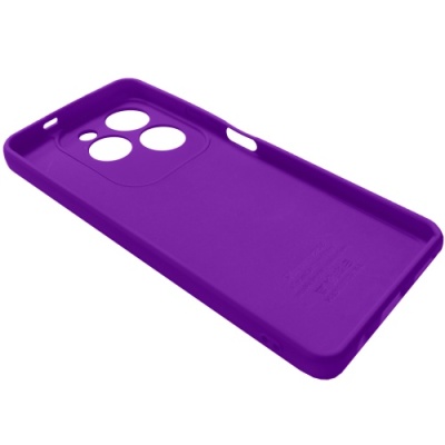 Купить чохол soft silicone case full для infinix hot 40/40 pro (фіолетовий) онлайн