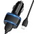 Автомобільний Зарядний Пристрій Borofone BZ14 2USB/2.4A + (USB - Lightning) (Чорний)