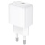мережевий зарядний пристрій borofone bas42a 1usb/18w/qc3.0 (білий) 