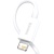 кабель baseus superior series usb - lightning 2.4a/1m (calys-a02) (white) 