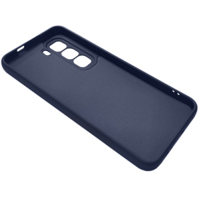 Купить чохол soft silicone case full для infinix hot 50 pro (dark blue) онлайн