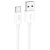 кабель hoco x87 magic silicone usb - type-c 3a/1m (білий) 