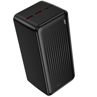 додаткова батарея power bank borofone bj80c power pd20w+qc3.0 22.5w 50000 mah (чорний) 