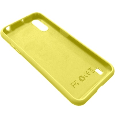 Купить силіконовий чохол nano silicone для samsung a015 galaxy a01 - yellow онлайн