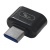 перехідник skydolphin ot05 otg type-c - usb 60mb/s (чорний) 