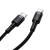 кабель baseus cafule (pd) type-c - lightning 20w/1m (catlklf-g1) (black) 