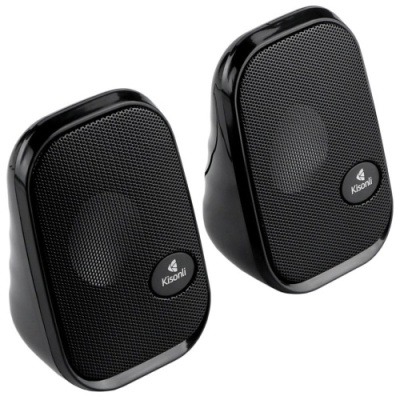 колонки для комп'ютера kisonli ks-09 (чорний) 
