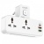 мережевий перехідник із нічником ldnio sc2311 2 port/1pd/1 qc 3.0/1 usb/ 2 psocket/ led lamp (white) 
