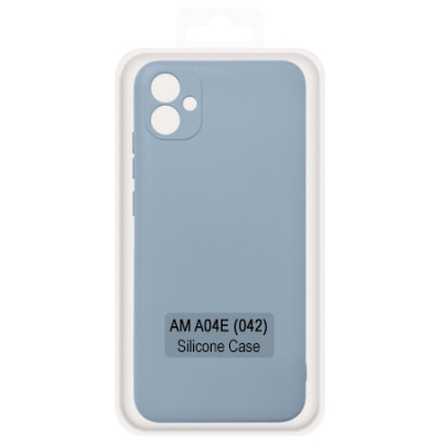 Купить чохол soft silicone case full для samsung a042 galaxy a04e (світло-синій) онлайн