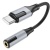 перехідник borofone bv19 type-c - 3.5 audio jack (чорний) 