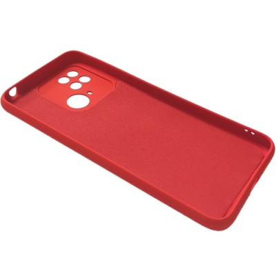 Купить чохол soft silicone case full для xiaomi redmi 10c (red) онлайн