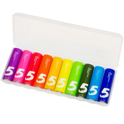 батарейка xi rainbow lr06 aa (10шт) 