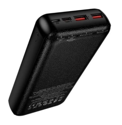 додаткова батарея power bank hoco j159a 22.5w+pd20w 20000mah (чорний) 