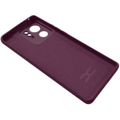 Купить силіконовий чохол soft silicone case для motorola edge 40 (бордовий) онлайн