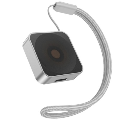 безпровідний зарядний пристрій для sam watch hoco cw56 магнітний (срібний) 