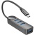 usb hub borofone dh5 4-in-1 (type-c to usb3.0*4) 0.2m (чорний) 