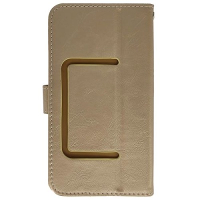 Купить чохол-книжка універсальна levol шкірзам. з магнітом 5.1-5.5 (золотий) онлайн