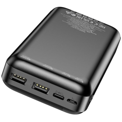 додаткова батарея power bank borofone bj27a 20000 mah (чорний) 