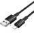 Кабель Hoco X119 USB - Lightning 2.4A/1m (Чорний) кабель hoco x119 usb - lightning 2.4a/1m (чорний)
