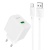 Мережевий Зарядний Пристрій Hoco CS12A 1USB/18W/QC3.0 + (USB - MicroUSB) (Білий) мережевий зарядний пристрій hoco cs12a 1usb/18w/qc3.0 + (usb - microusb) (білий)