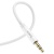 кабель aux hoco upa19 3.5mm(male) - lightning(male) 1m (сталевий) 
