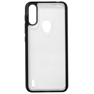 Купить чохол crystal armor для motorola e7i power/e7 power - transparent black bumper онлайн