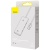 usb hub baseus lite series 4-port (usb-a to usb 3.0*4) (wkqx030002) 25cm white 