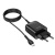 мережевий зарядний пристрій hoco c72q 1usb/18w/qc3.0 + (usb - microusb) (чорний) 
