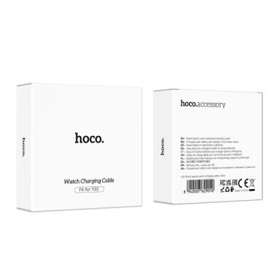 зарядний пристрій для смарт-годинника hoco y22 магнітний (чорний) 