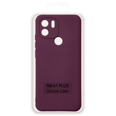 Купить чохол soft silicone case full для xiaomi redmi a1 plus/a2 plus/poco c50/c51 (maroon) онлайн