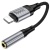 перехідник hoco ls36a lightning - aux (3.5mm) (сірий) 