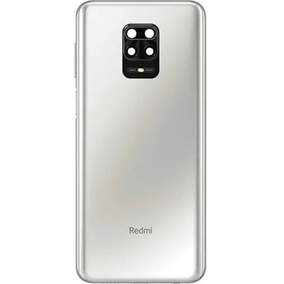 задня кришка для xiaomi redmi note 9s/note 9 pro/note 9 pro max (зі склом камери) white