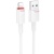 кабель borofone bx110 usb - lightning 2.4a/1м (білий) 