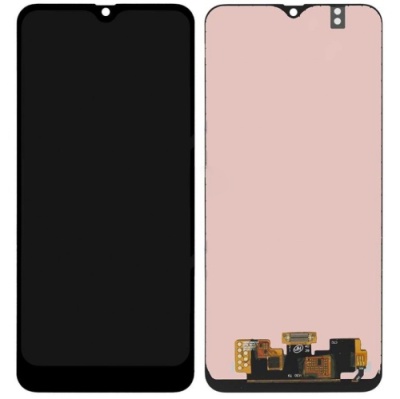 дисплей для samsung a407/m215/m305/m30s/m31 з чорним тачскріном oled