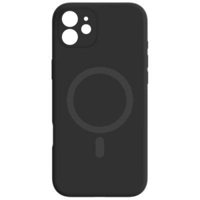 Купить чохол silicone case full camera with magsafe для apple iphone 12 (black) онлайн