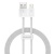 кабель baseus dynamic series usb - lightning 2.4a/1m (cald000402) (white) 
