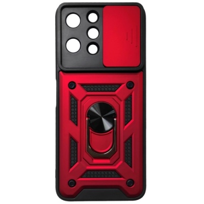 Купить чохол-накладка armor magnet camshield для xiaomi redmi 12 - red онлайн