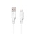 кабель skydolphin s61l usb - lightning 2.4a/1m (білий) 