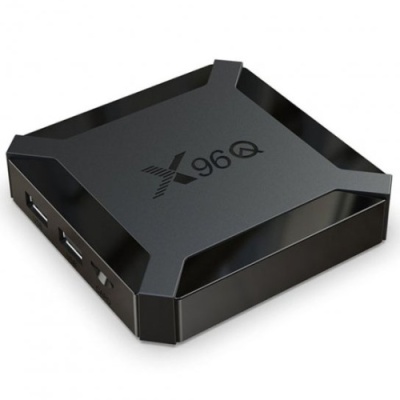 тв приставка x96q  2/16 allwinner h313, andr 10 (lan 1000 lerning) 