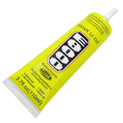 клей силіконовий  e8000, 110ml, в тюбику з дозатором