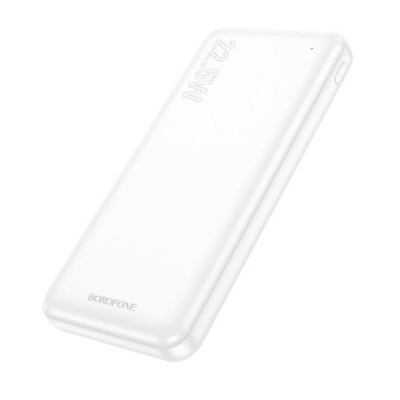 додаткова батарея power bank borofone bj38 power 22.5w+pd20w 10000 mah (білий) 