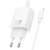 Мережевий Зарядний Пристрій Hoco N61 1USB/18W/QC3.0 + 1Type-C/20W/PD + (Type-C - Lightning) (Білий) мережевий зарядний пристрій hoco n61 1usb/18w/qc3.0 + 1type-c/20w/pd + (type-c - lightning) (білий)