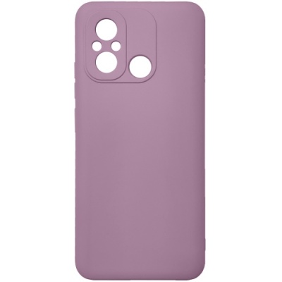 Купить силіконовий чохол soft silicone case для xiaomi redmi 12c (лаванда) онлайн