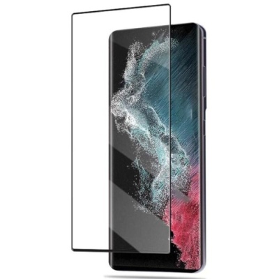 захисне скло glass 5d premium для samsung s918 galaxy s23 ultra (чорний) 