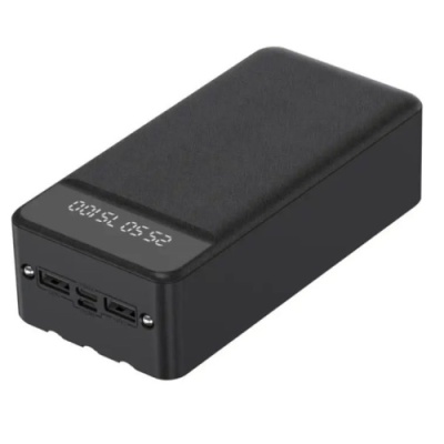 додаткова батарея power bank xo pr164 with cable 30000 mah (чорний) 
