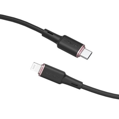 кабель acefast c2-01 type-c - lightning (1.2м) (чорний) 
