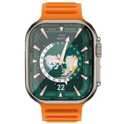 смарт-годинник xo m10 ultra amoled (помаранчевий) 